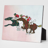 Race Horses Plaque Fotoplaat (Zijkant)