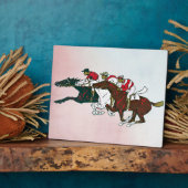 Race Horses Plaque Fotoplaat (Zijkant)