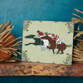 Race Horses Plaque Fotoplaat (Zijkant)