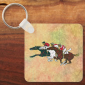 Race Horses Sleutelhanger (Voorkant)