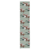 Race Horses Table Runner Korte Tafelloper (Voorkant)
