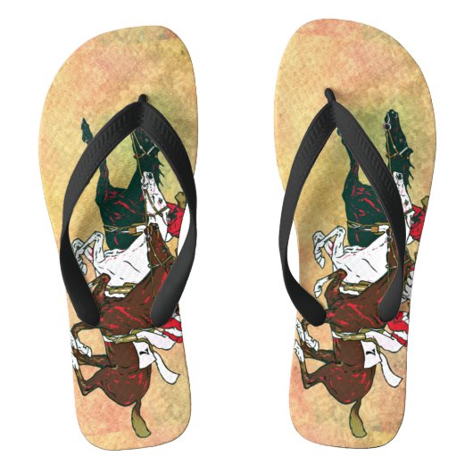 Race Horses Teenslippers (Voetbed)