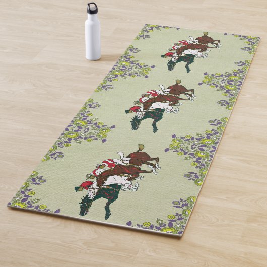 Race Horses Yoga Mat (In situ)