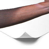 Race is geen Race-Poster Poster (Hoek)