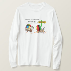 Race is niet voor Swift, maar een die het einde do T-shirt