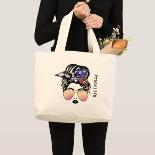 Race Life Grote Tote Bag