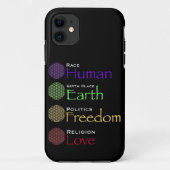 Race: Menselijke geboorteplaats: Grondpolitiek: vr Case-Mate iPhone Case (Achterkant)