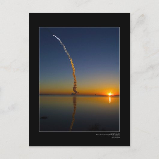 Race met de zon briefkaart (Voorkant)