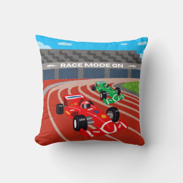 Race Mode Aan Kussen (Voorkant)