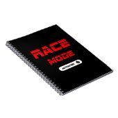 Race mode notitieboek (Rechterzijde)