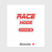 Race mode sticker (Vel)