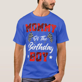 Race Moeder Van De Verjaardag Jongen Racende Famil T-shirt