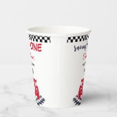 Race naar de eerste verjaardag van de kinderen papieren bekers (Rechts)