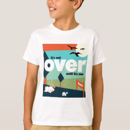 Race naar de finish - Motivatie kinder T-shirt