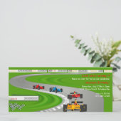 Race naar de finse uitnodiging (Staand voorkant)