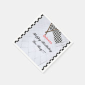 Race naar de overwinning servet (Hoek)