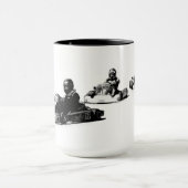 Race naar Finish - Go Kart Racers Mok (Midden)