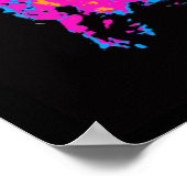 Race naar Finish - Go Kart Racers Poster (Hoek)