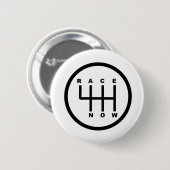 Race Now Gear Box Tribal Ronde Button 5,7 Cm (Voorkant /achterkant)