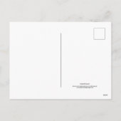 Race nr. 3 zwart op wit feestdagenkaart (Achterkant)