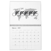 Race nr. 3 zwart op wit kalender (Feb 2027)