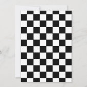 Race om te vieren! Aangepaste 1e verjaardag Kaart (Achterkant)