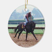 Race-ornament Keramisch Ornament (Links)