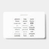 race over de wereld badge (Achterkant)