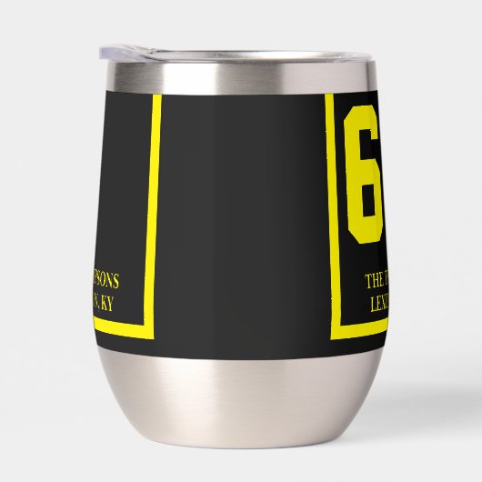 Race Paard 6 Zwart Gepersonaliseerde Derby (Rechts)