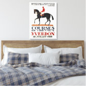  Race Paard Derby Jockey Ruitersport Canvas Afdruk (Insitu (Slaapkamer))