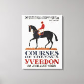  Race Paard Derby Jockey Ruitersport Canvas Afdruk (Voorkant)