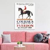  Race Paard Derby Jockey Ruitersport Canvas Afdruk (Insitu (Woonkamer))