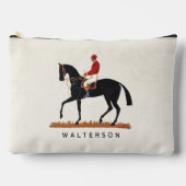 Race Paard Derby Jockey  Stijl Ruitersport Etui (Voorkant)
