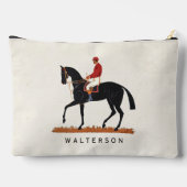 Race Paard Derby Jockey  Stijl Ruitersport Etui (Achterkant)