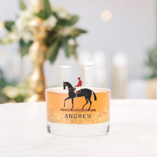 Race Paard Derby Jockey Stijl Whisky Glas
