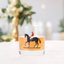 Race Paard Derby Jockey Stijl Whisky Glas