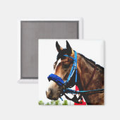 Race Paard magneet (Voorkant / Achterkant)