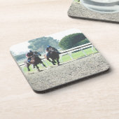 Race paard onderzetters (Linkerzijde)
