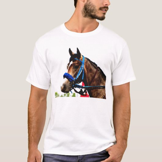 Race Paard T-shirt (Voorkant)