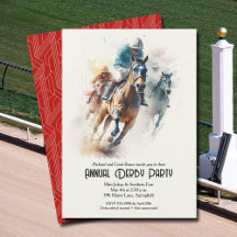 Race Paarden Derby Party