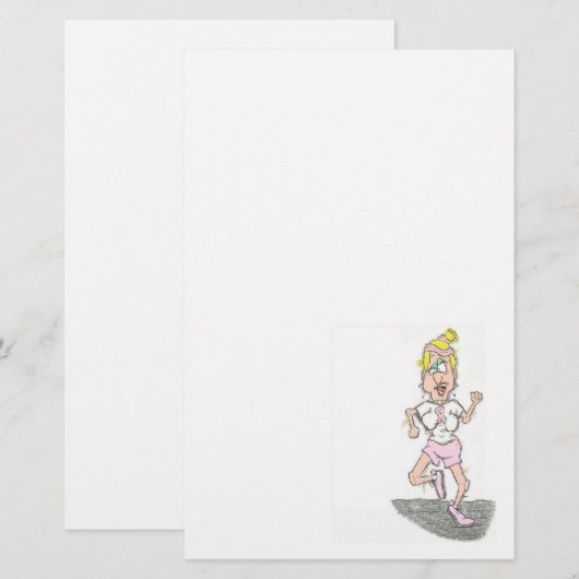 RACE PAPIER (Voorkant / Achterkant)