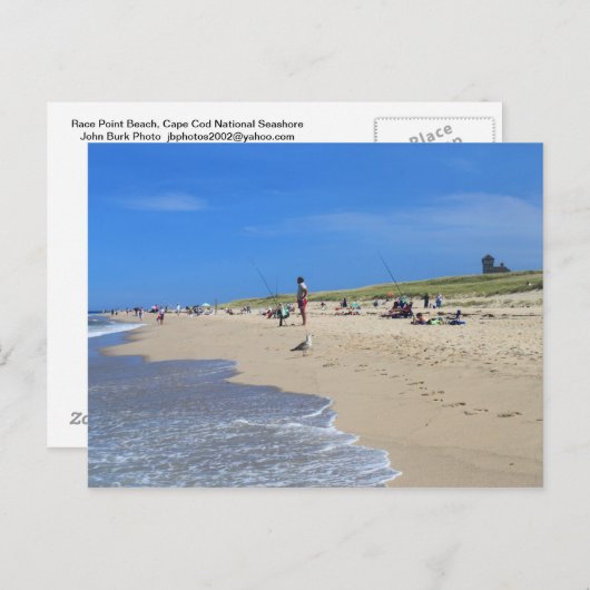 Race Point Beach Cape Cod National Seashore Briefkaart (Voorkant / Achterkant)