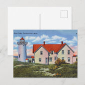 Race Point Light, Provincetown, Massachusetts Briefkaart (Voorkant / Achterkant)