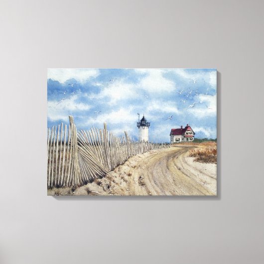 " Race Point Light" - Verrekte canvas afdrukken (Voorkant)