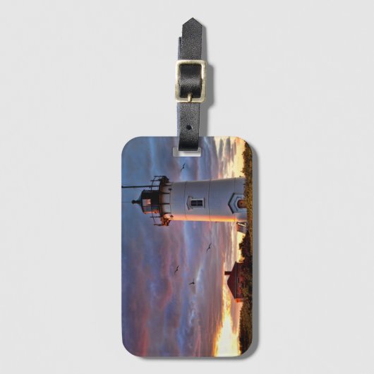 Race Point Lighthouse Bagagelabel (Voorkant (verticaal))