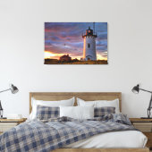 Race Point Lighthouse Canvas Afdruk (Insitu (Slaapkamer))