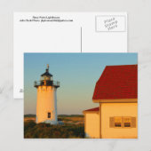 Race Point Lighthouse Cape Cod Briefkaart (Voorkant / Achterkant)