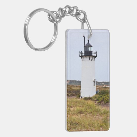 Race Point Lighthouse, Cape Cod, Massachusetts Sleutelhanger (Voorkant Links)