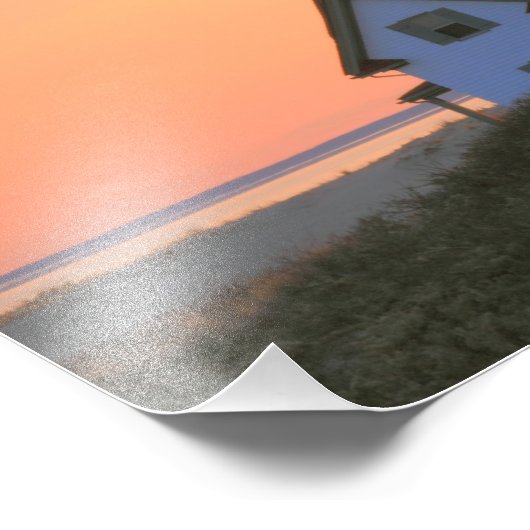 Race Point Lighthouse Foto Afdruk (Hoek)