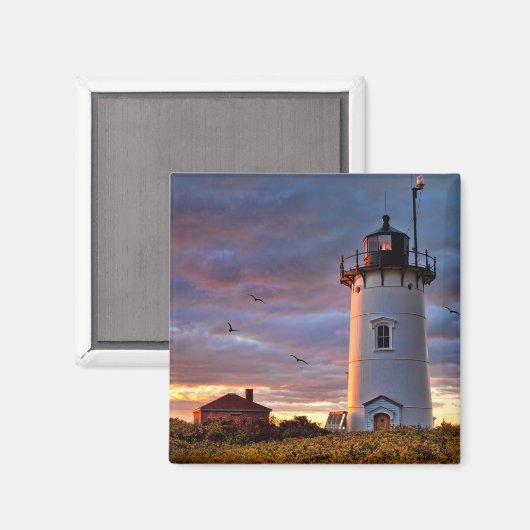 Race Point Lighthouse Magneet (Voorkant / Achterkant)